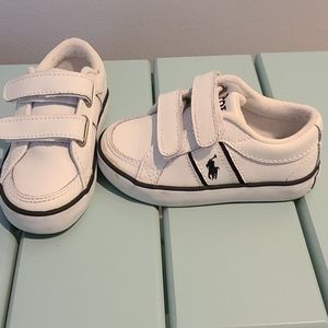 White Childrens sneakers Polo